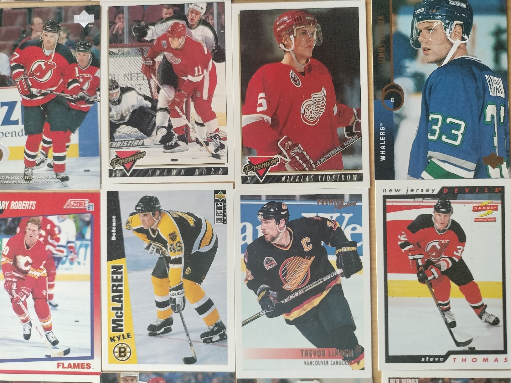 NHL Carte collezionabili: alte Eishockey NHL Spieler Karten – Usato da Schwanden Sigrisw venduto da cadieux71 2