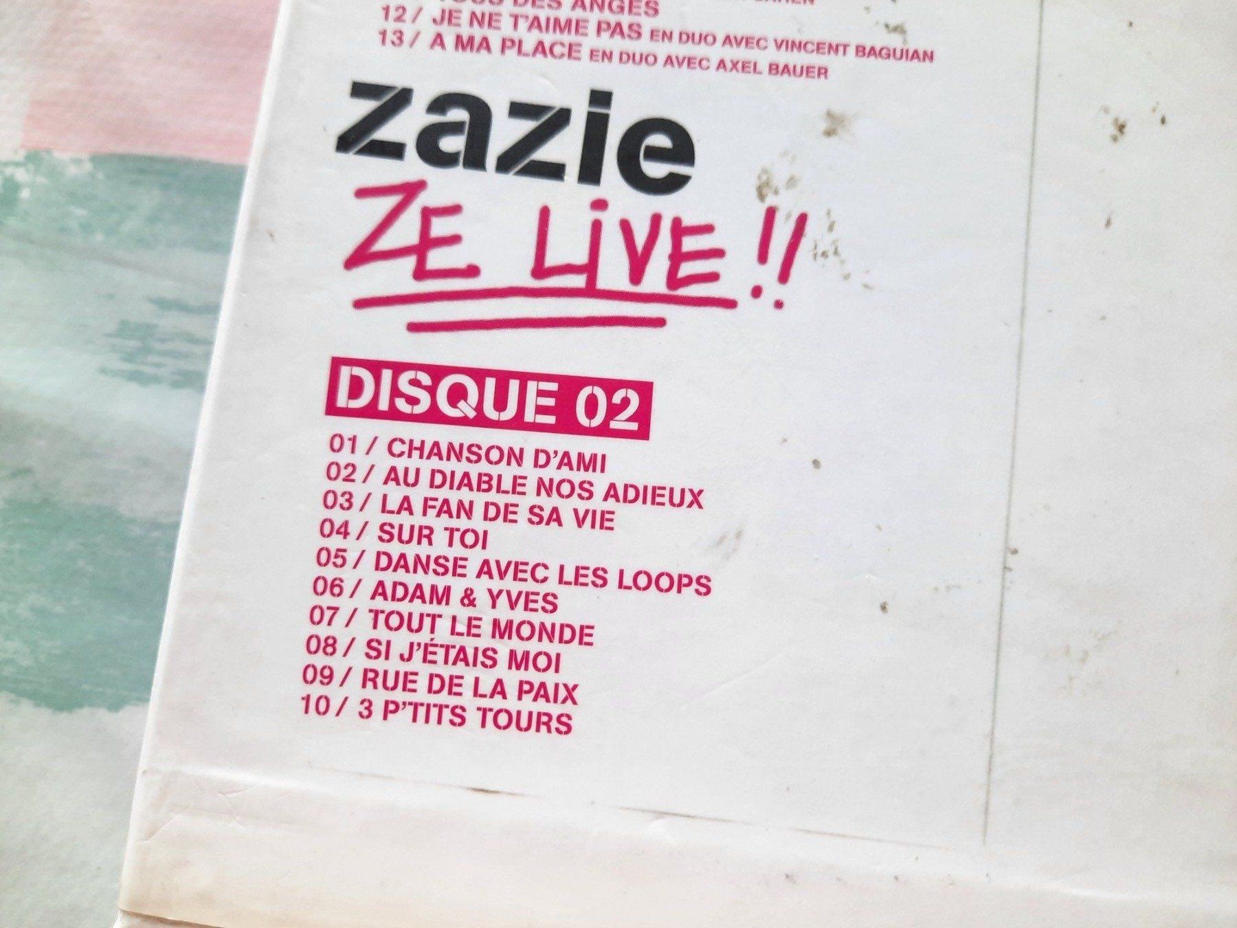 CD: CD Zazie - Ze Live – Usato da Pully venduto da bro_n52j 4