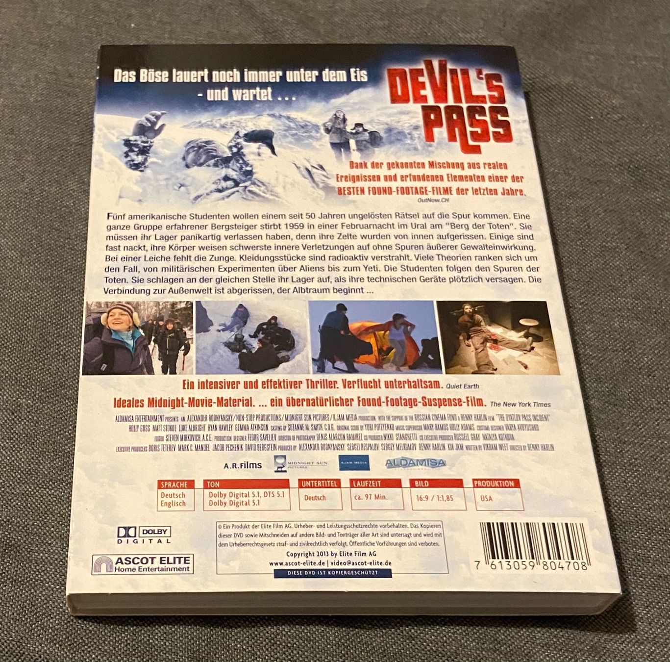 Alle DVDs: DeVil's Pass DVD – Gebraucht aus Luzern von Lycka 1