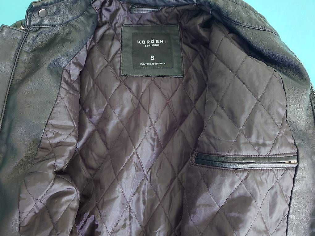 Giacche: Kunstlederjacke (Biker Jacke) – Usato da Giswil venduto da Snowwittli 2