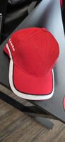 Miele Cap / Kappe Rot-Weiss, Vintage-Retro