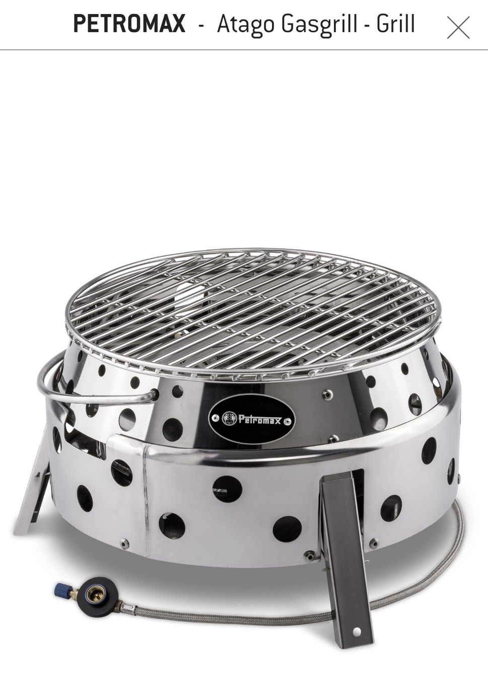 Griglie: PETROMAX Atago Gasgrill – Nuovo (secondo la descrizione) da Aarau venduto da Nosewalker