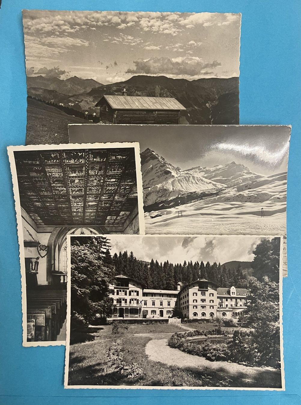 Cartoline postali: 13 ANSICHTSKARTEN HINTERRHEIN – Usato da Oberwil BL venduto da SALOB 1