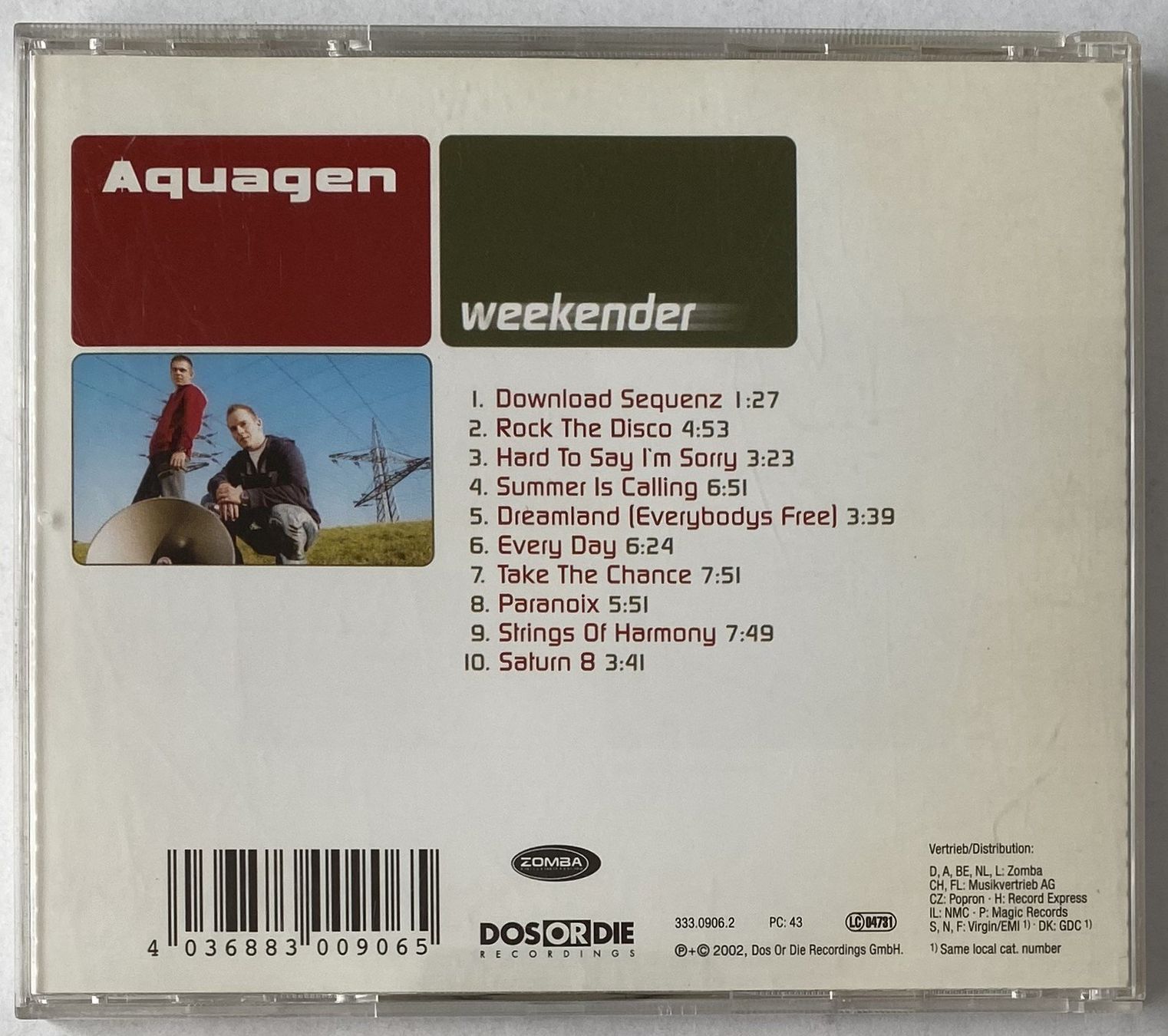 CDs: Aquagen, Weekender – D'occasion à Flums par Asquillo 1