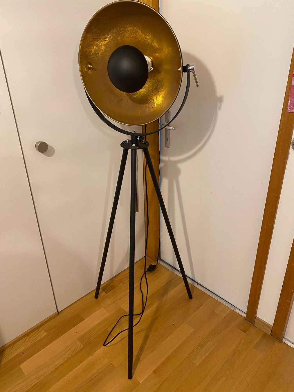 Lampade: Stehleuchte Lenn metall schwarz 60W – Usato da Bern venduto da Mondol 1