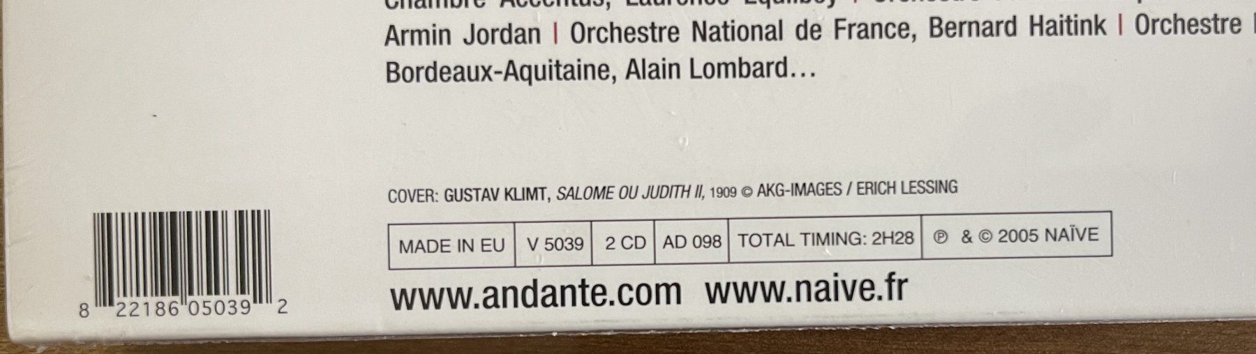 CDs: VIENNE 1900 - OPERA - neu – Neu und originalverpackt aus Oftringen von Vucki 2