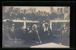 Bremen, Präsident Geo Plate bei der Gru