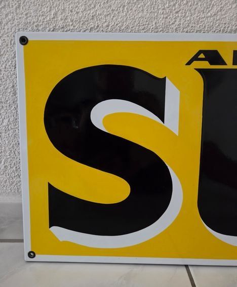 Campari Insegne: Emailschild SUZE Aperitif plaque émaillée – Usato da Schenkon venduto da TG10 1