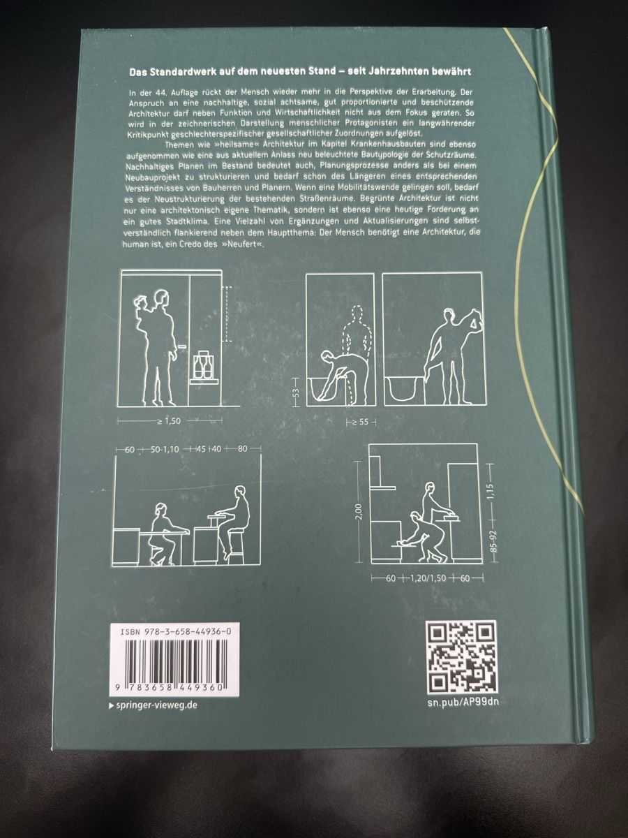 Libri: Neufert Bauentwurfslehre – Nuovo (secondo la descrizione) da Wetzikon ZH venduto da ab_p22j 2