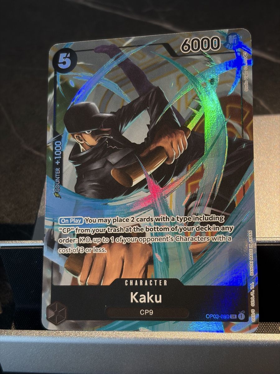 Bandai Carte collezionabili: One Piece OP03-080 Kaku, Englisch – Nuovo (secondo la descrizione) da St. Gallen venduto da cambitcg