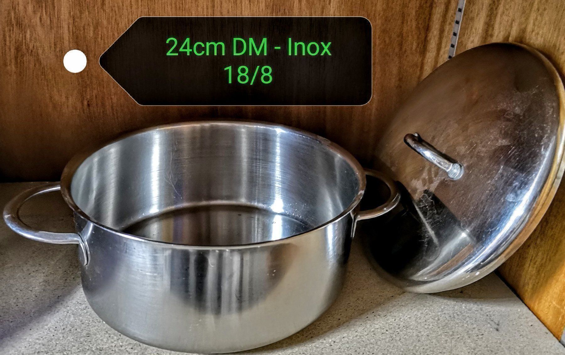 Pentole: Kochtopf mit Deckel 24cm DM – Usato da Widnau venduto da Schurlibua 3