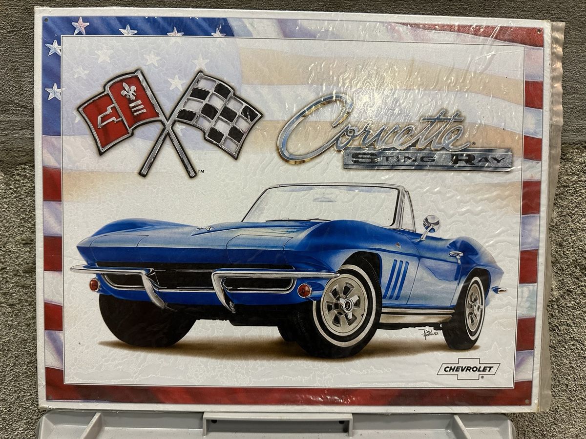 Schilder: Chevrolet Corvette c2 Cabrio Oldtimer Classic – Neu (gemäss Beschreibung) aus Reinach AG von rares75