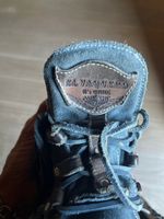 Magnifiques bottines à franges, en daim :  El Vaquero