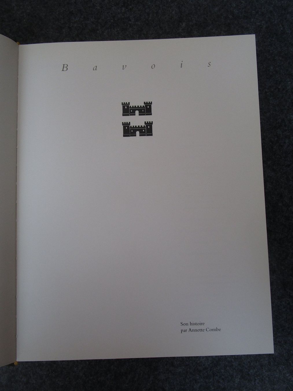 Libri: Bavois: son histoire – Usato da Lausanne venduto da Desevery 1