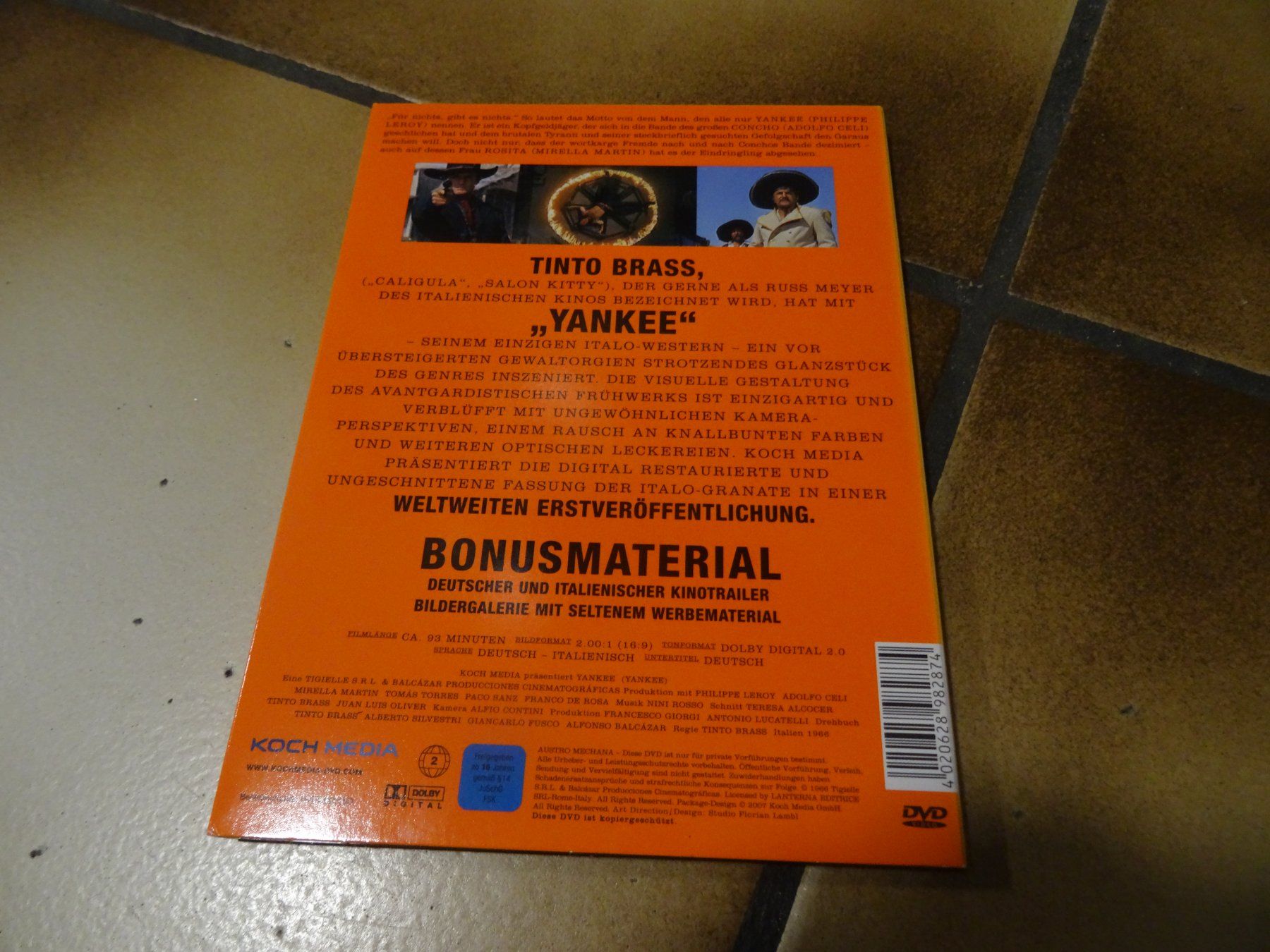 Alle DVDs: DVD Yankee   Tinto Brass – Gebraucht aus Olten von Disc-Verkauf 2