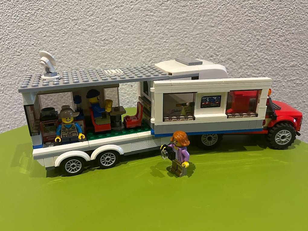 Lego Giocattoli: LEGO City 60182 - Pickup & Wohnwagen – Usato da Hildisrieden venduto da Albi35 4