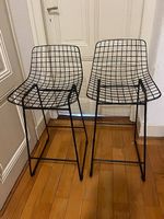 2 chaises / tabourets de bar HKliving