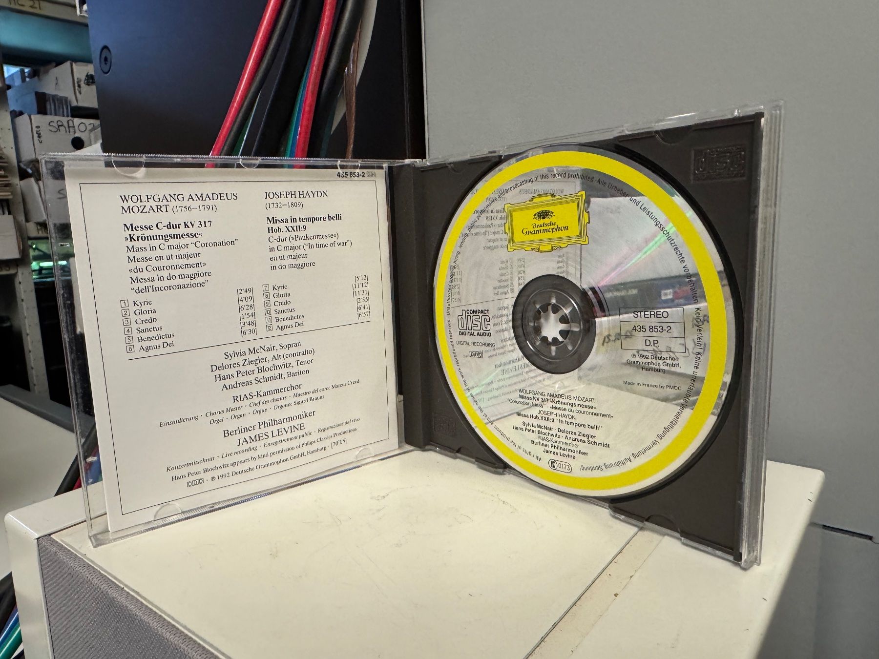 CD: Mozart, Haydn - Coronation Mass - SRA05C – Usato da Küsnacht ZH venduto da pdproject 2