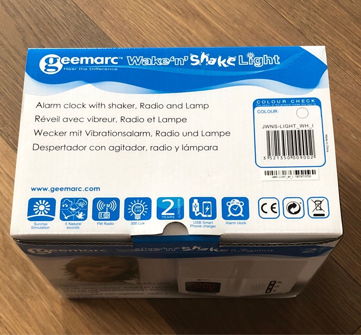 Sveglie: Geemarc Wake‘n Shake Light – Nuovo e nell'imballaggio originale da Liestal venduto da ell_6xc7 2