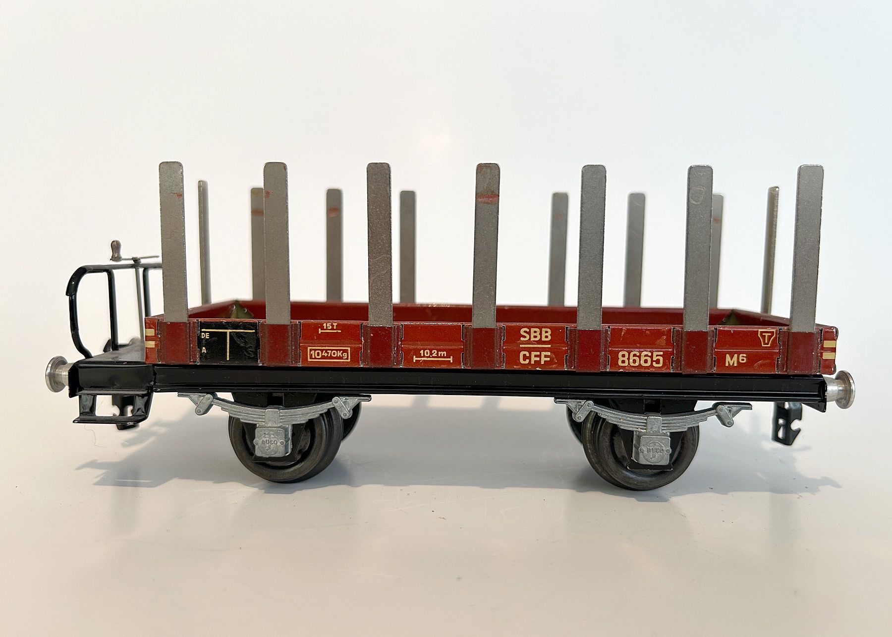 Buco Modellini di ferrovie: BUCO Rungenwagen Spur 0 – Usato da Uster venduto da karlmarx 2