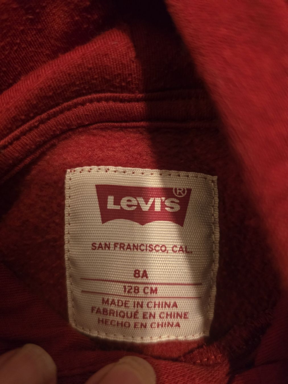 Maglioni & Felpe: Levi's Hoodie, Gr. 128 – Usato da Unterentfelden venduto da Panda-87 2