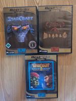 PC Spiele "Blizzard Starcraft", "Diablo", "Warcraft 2"