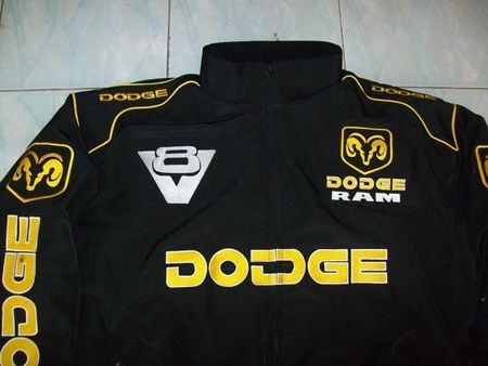 NEU DODGE RAM V8 Fan Jacke schwarz(gelb) alle Größen /Modell