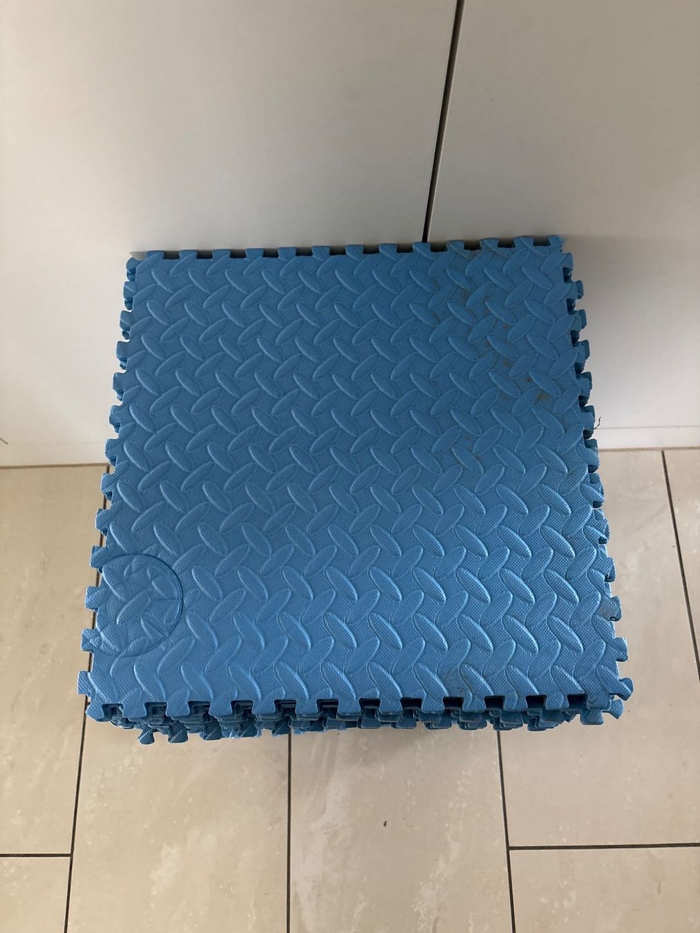 Tappeto da gioco: Bodenmatte Puzzleteile blau – Usato da Menznau venduto da Chabo02 1