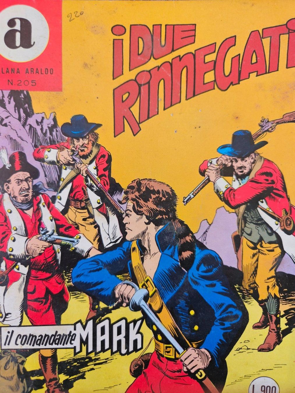 BD: Il comandante Mark, I due rinnegati – D'occasion à Zürich par lorenzo167