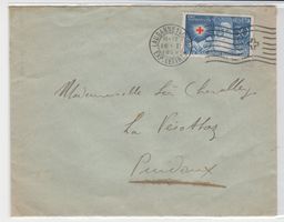 Pro Juventute 48 sur lettre