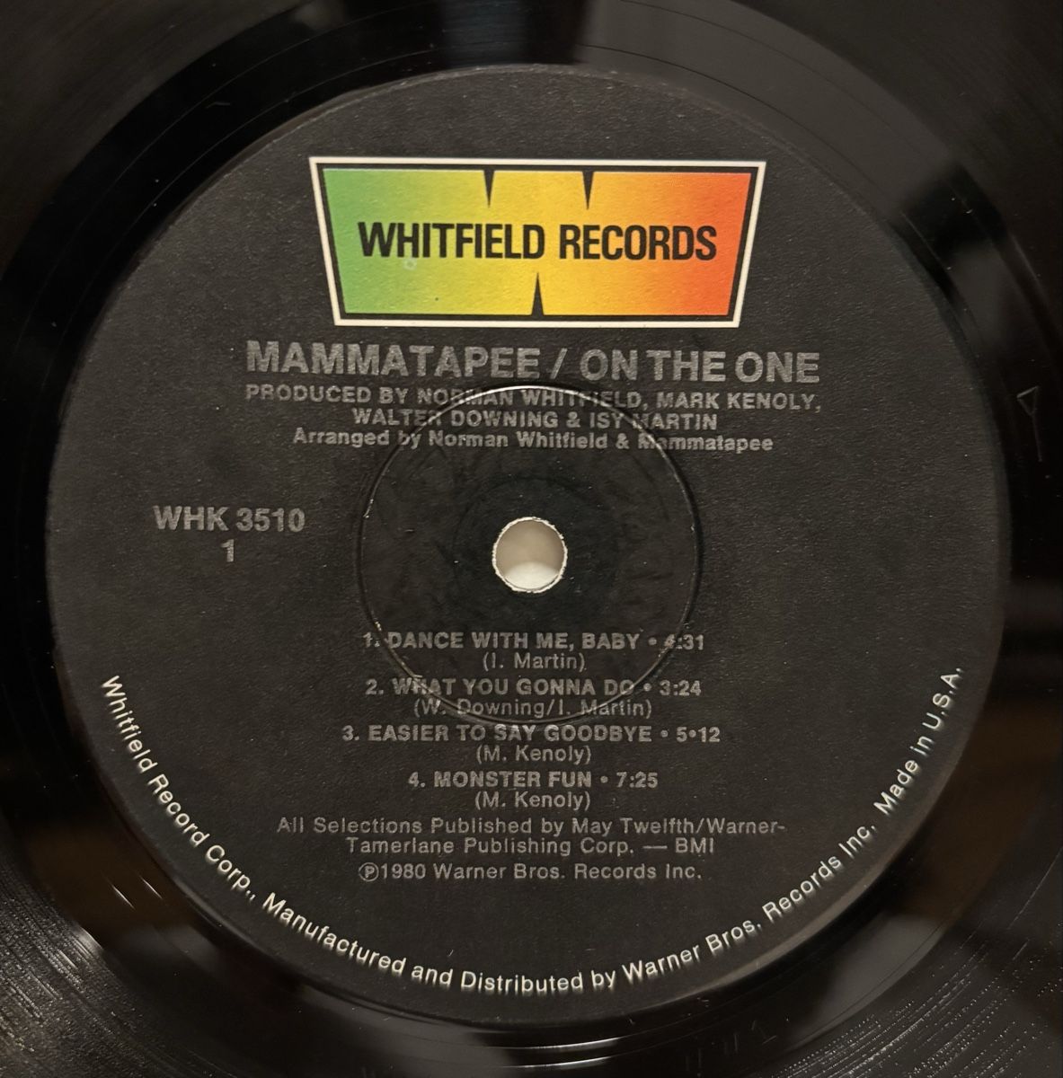 Dischi in vinile: MAMMATAPEE - On The One LP VG+/VG+ – Usato da Neuchâtel venduto da Deivid2 1