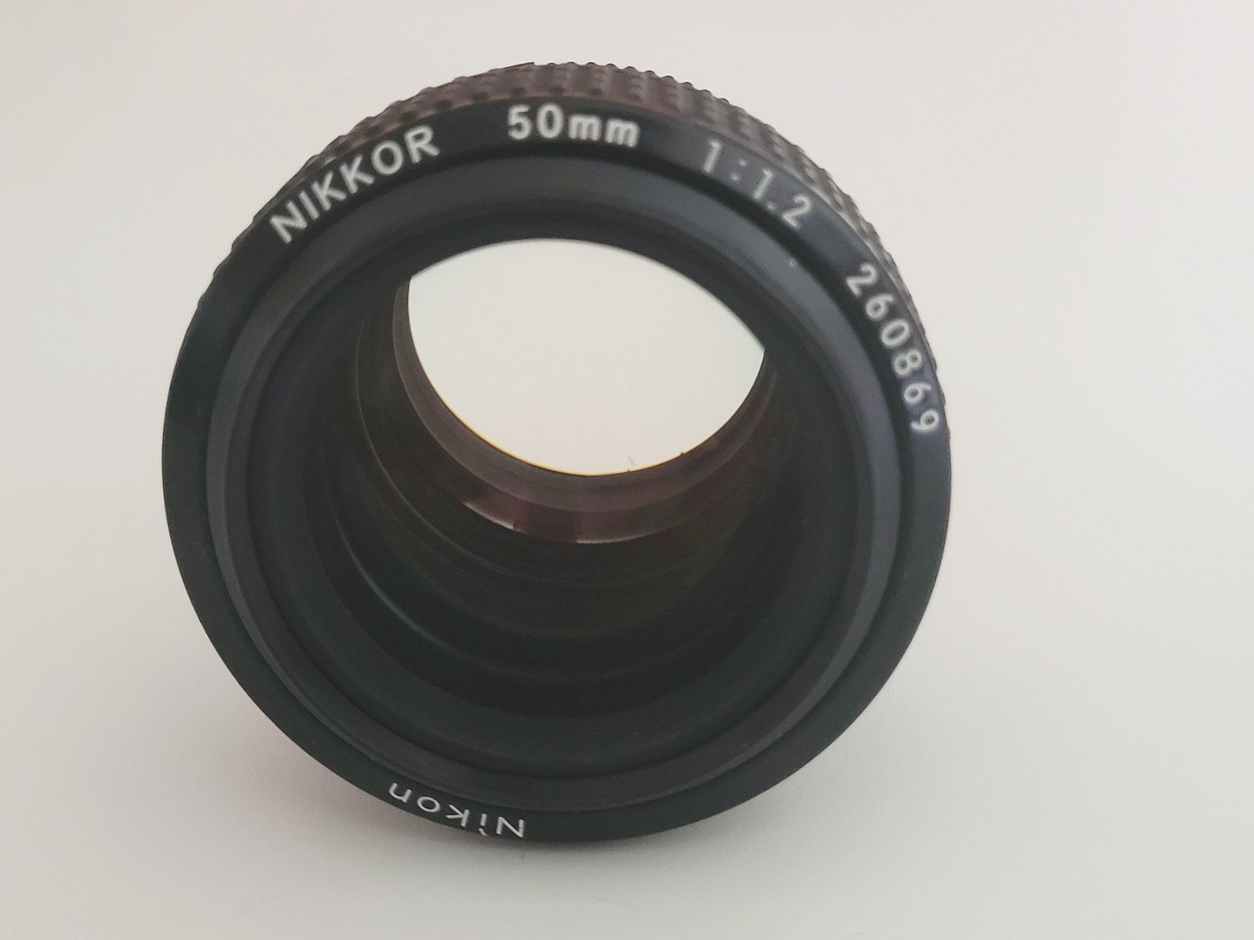 Nikon Obiettivi: NIKKOR 50mm 1:1.2 – Usato da Bern venduto da Chalon1826