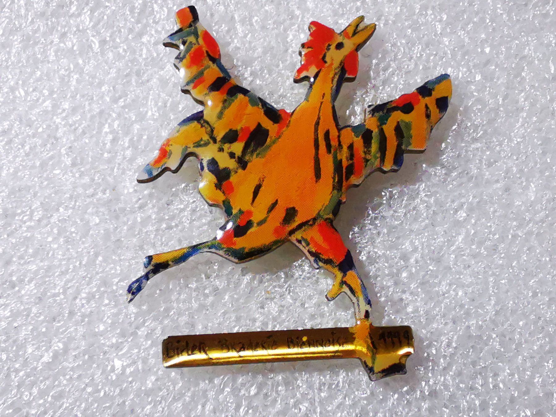 Placchette & Badge: Ansteckpin 161: Braderie Biel – Usato da Oppligen venduto da Pin-Fall-Shop