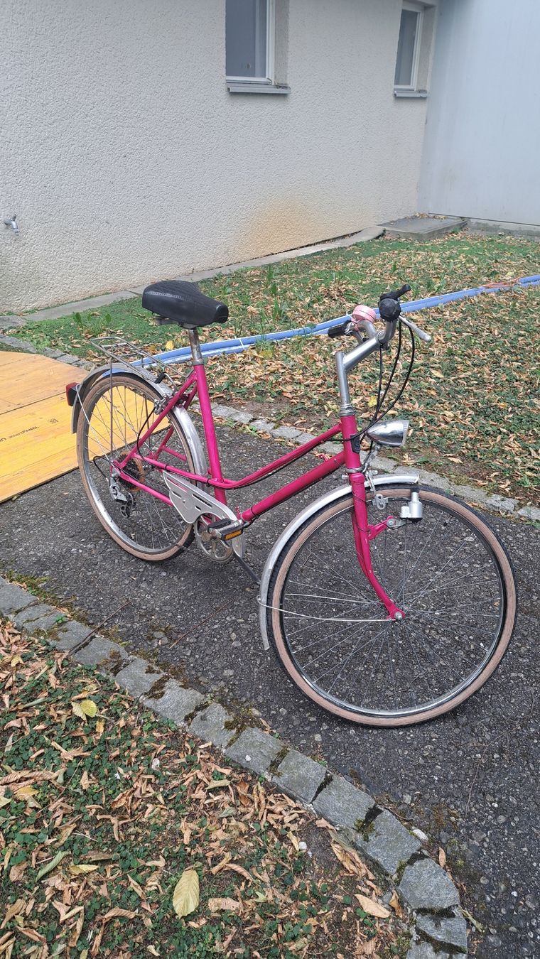 Velos: Damenvelo pink Retro  – Gebraucht aus Pratteln von samurai016 2