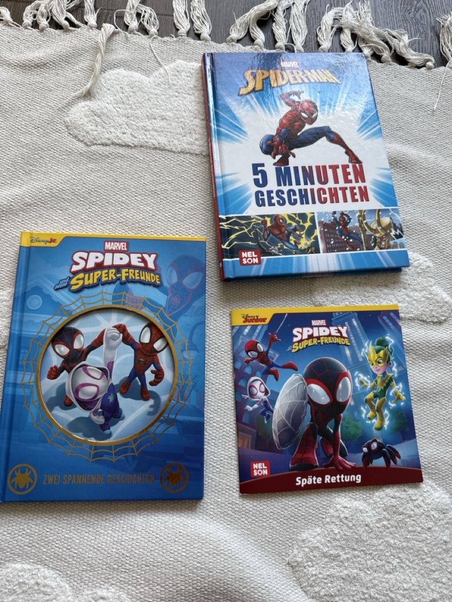 Bücher: Marvel Spiderman Spidey Super-Freunde Bücher 3 Stk – Gebraucht aus Itingen von Monschi5