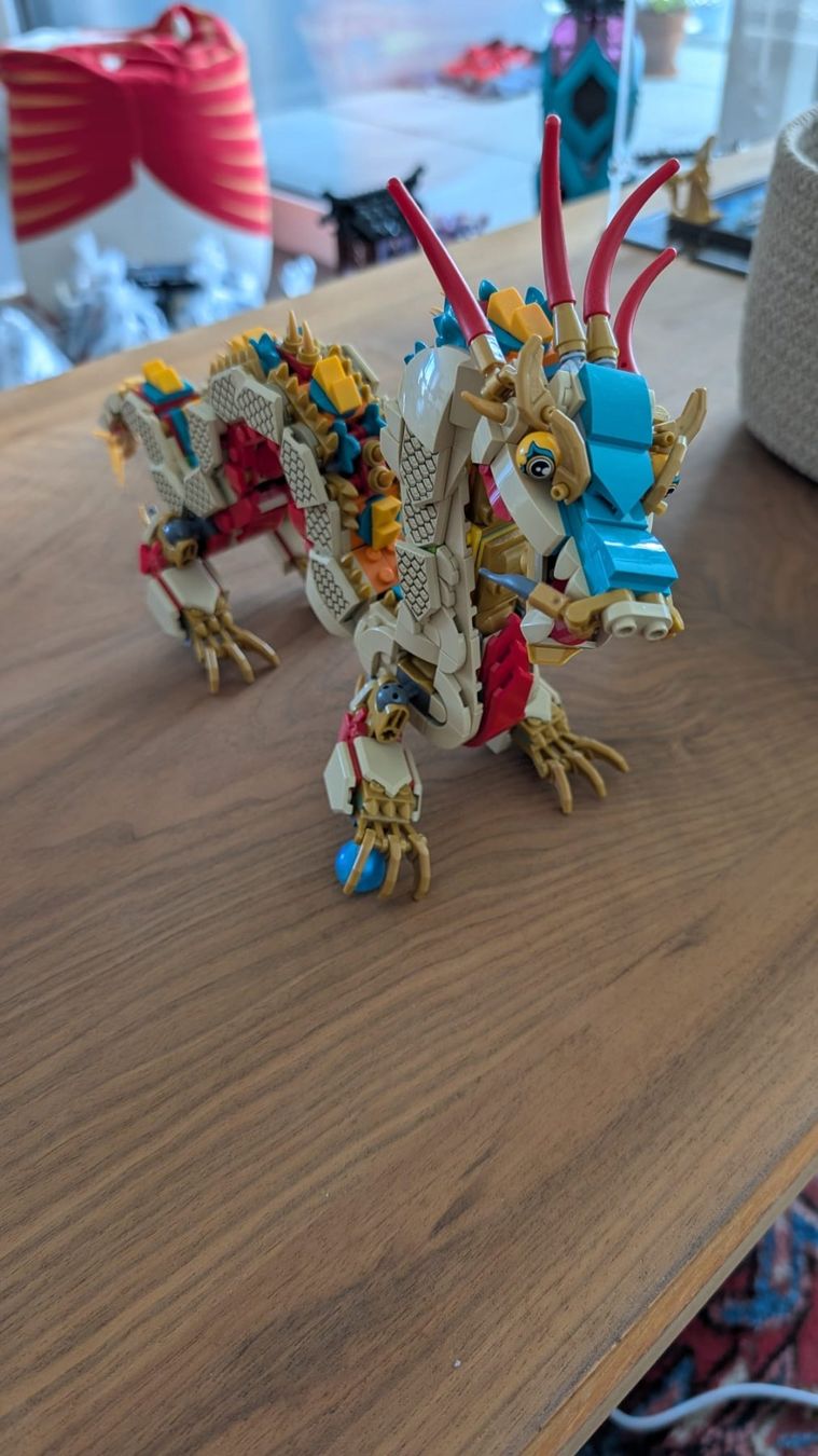 Lego Giocattoli: LEGO Glückverheissender Drache – Usato da Fribourg venduto da L-L-L 3