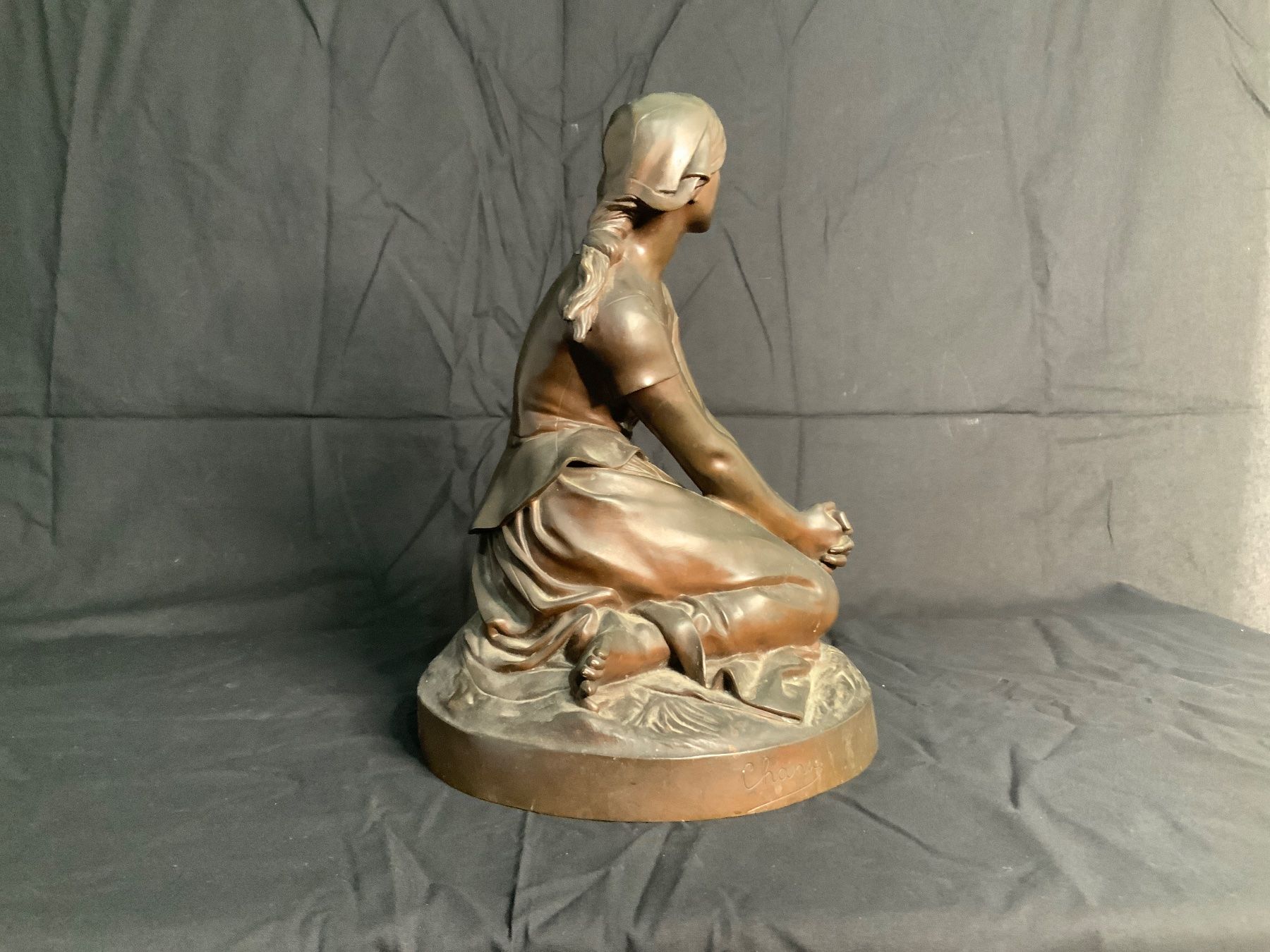 Sculture & Statue: Bronze Jeanne d’Arc // Barbedienne – Usato da La Heutte venduto da Mikeller74 2