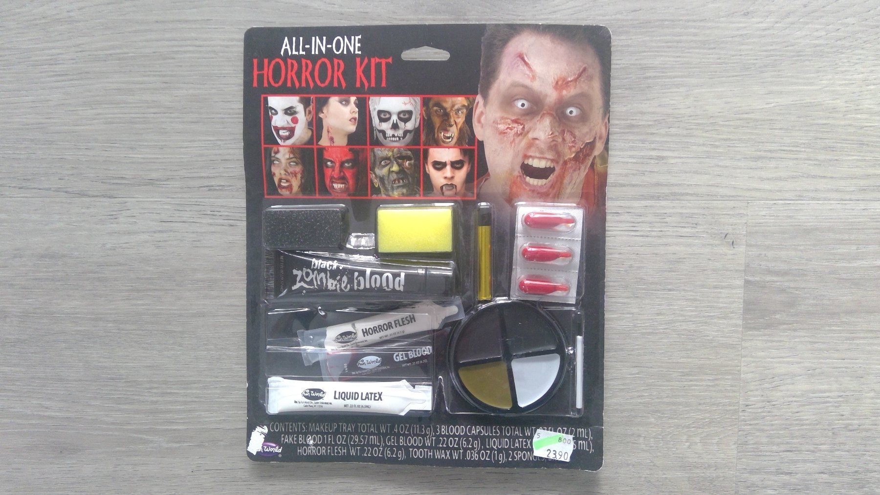 Masken: Horror/Narbenschminksets div Sorten – Neu und originalverpackt aus Zizers von Zigity