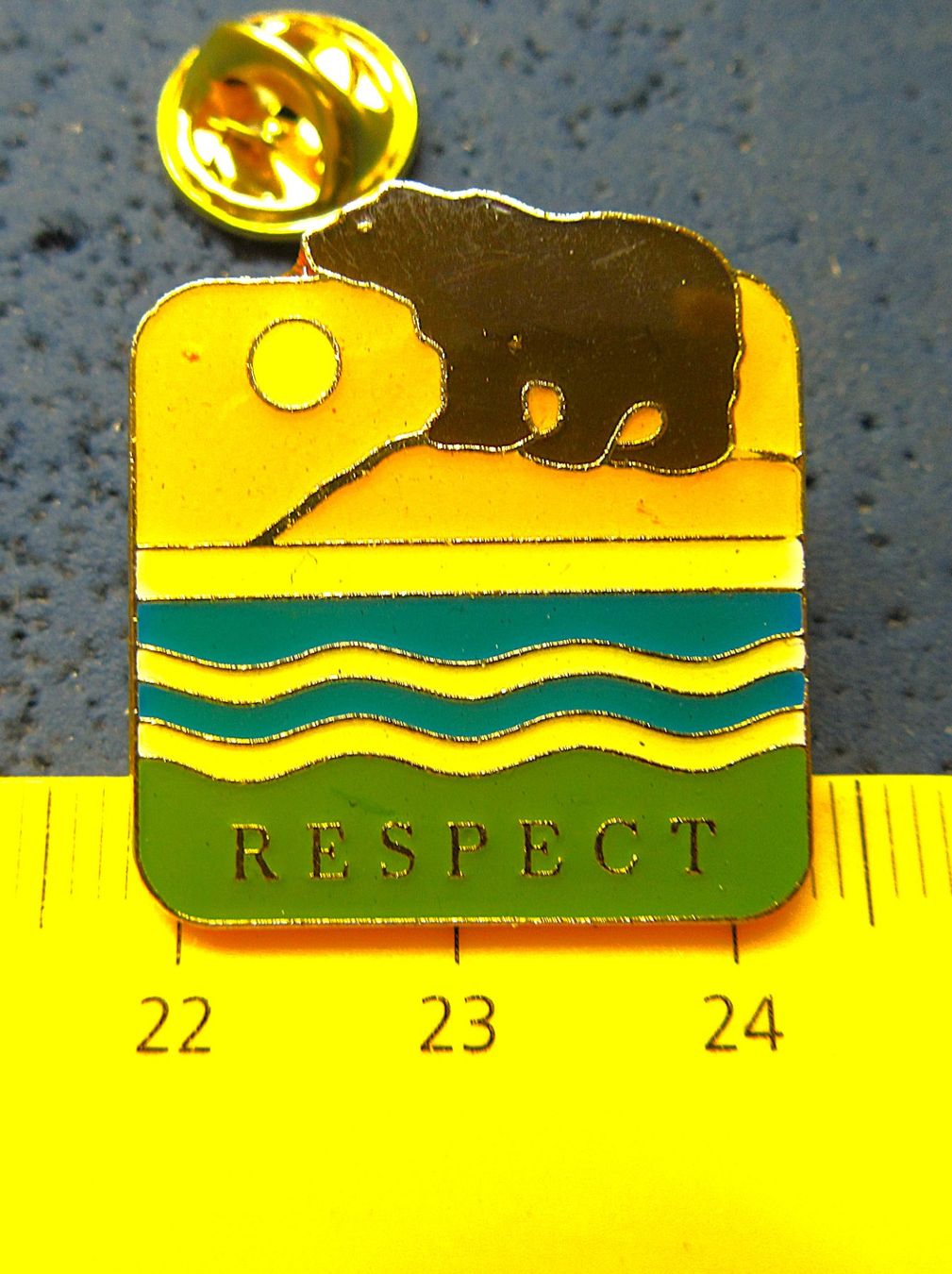 Plaquettes & Badges: RESPECT PIN – D'occasion à Ettingen par Hausi4711