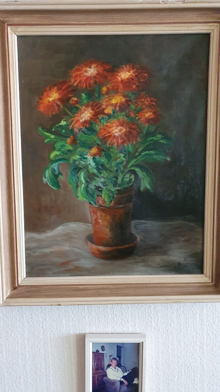 Gemälde: Blumen – Gebraucht aus Ittigen von Searay