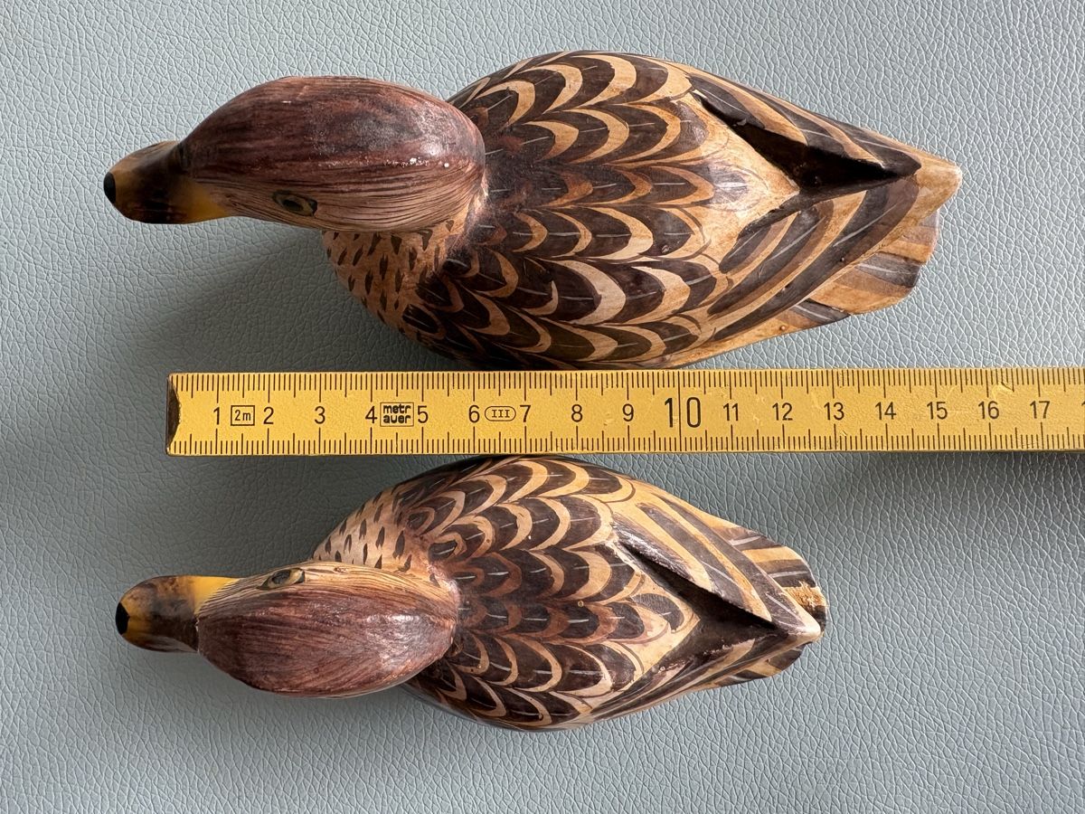 Statuette: Stockenten aus Holz – Usato da Uster venduto da ustemer 3