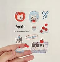 Süessi Hunde Stickerbogen, ideal zum Basteln im Herbst!