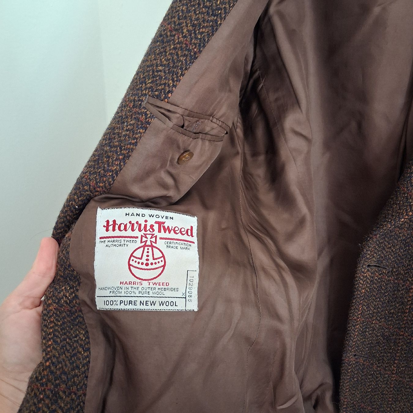 Giacche: Carl Gross Harris Tweed wool jacket brown  – Usato da Wil SG venduto da tre_g2l7 2