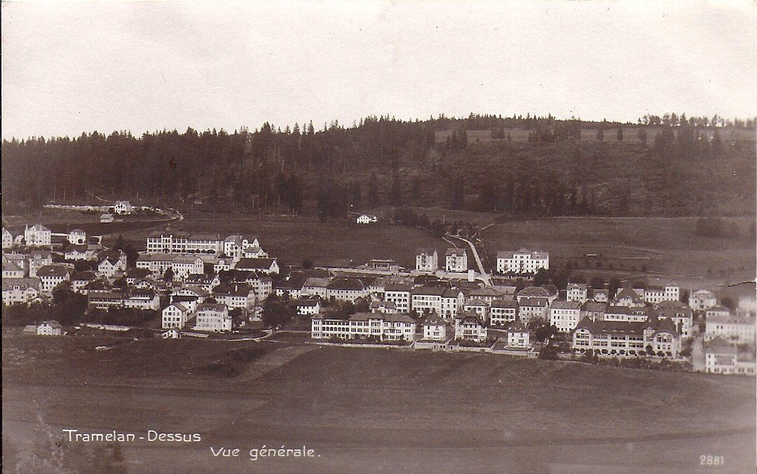 Cartoline postali: TRAMELAN - DESSUS – Usato da Les Verrières venduto da Scampi0
