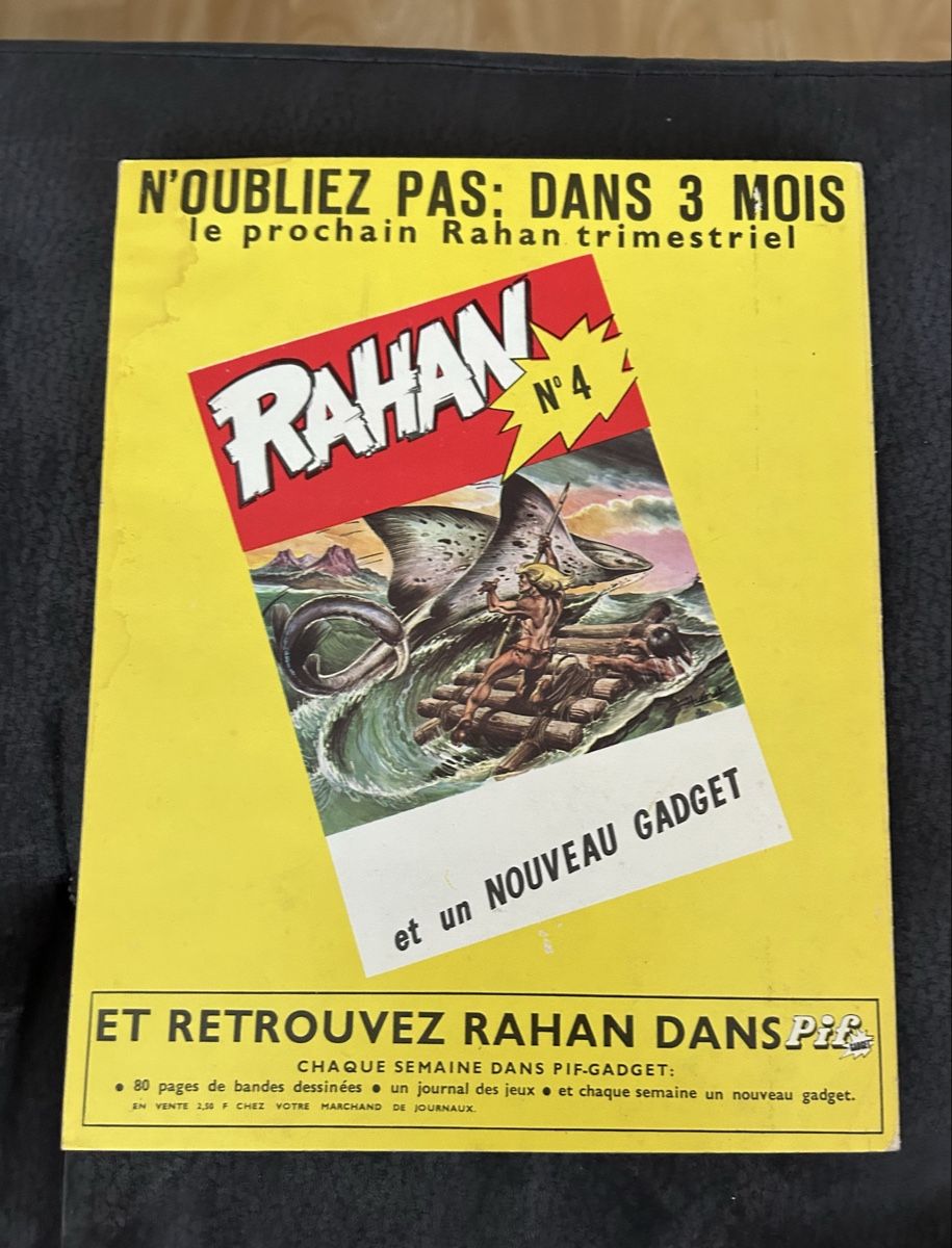 Rahan Trimestriel N°3 - BD Vintage en Couleur! (D'occasion) à Carouge ...