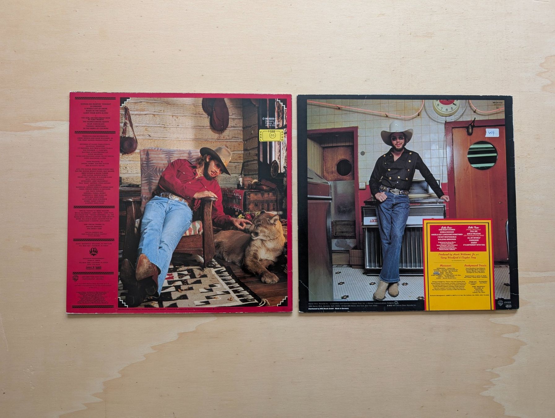 Vinyles: 2 x Hank Williams Jr. – D'occasion à Ebikon par soundundvielfalt 1