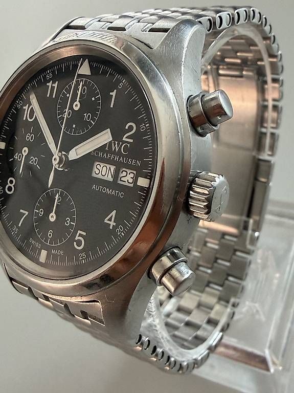 IWC Uhren: IWC Pilot Chronograph 3706 – Gebraucht aus Zürich von timeio-swapwatch 7