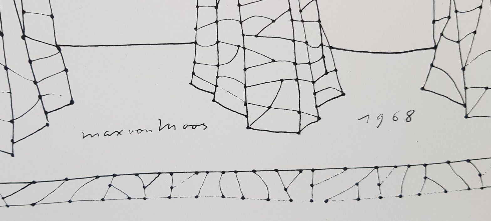 Grafica & Litografie: Max von Moos - Grosse Lithographie -   Schweizer Kunst – Usato da Horw venduto da Kunstreich7 1