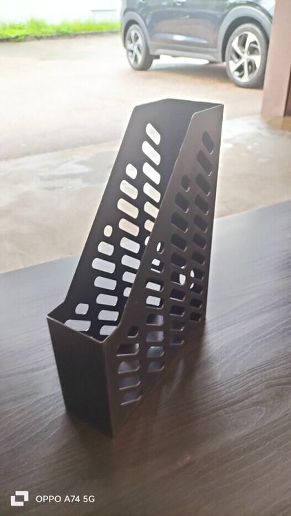 Metall Buchstütze Faltbar - Büro & Studenten Stehsammler 150x190x105mm