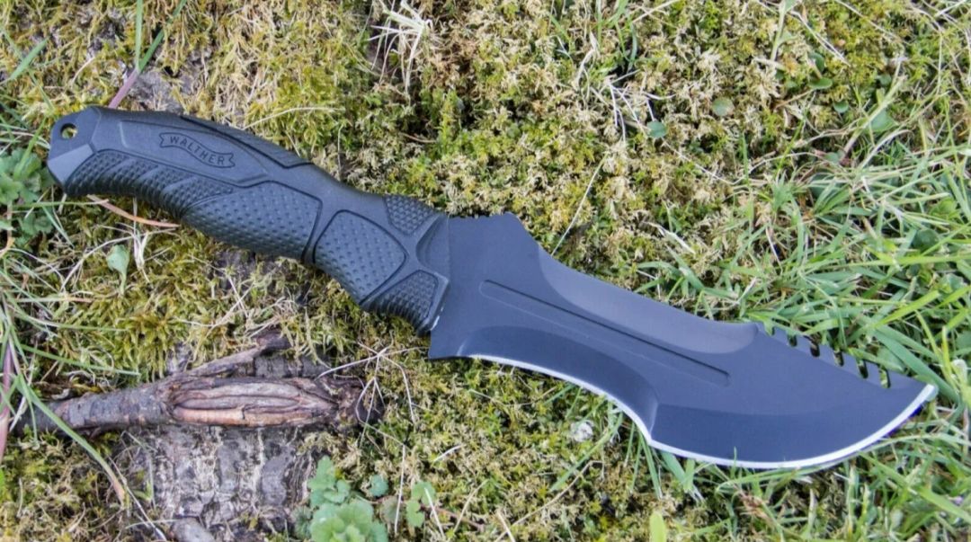 Walther Accessori: Walther Outdoormesser OSK I schwarz – Nuovo (secondo la descrizione) da Grenchen venduto da car_qq2t 1